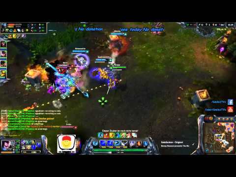 SmilezTV Random LoL Moments #1 - Yasuo last range q+ult combo