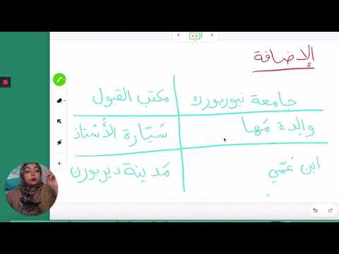 Al-Kitaab Lesson 3 - الإضافة
