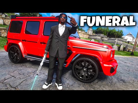 I SHOT UP my OPPS FUNERAL in GTA 5 RP..