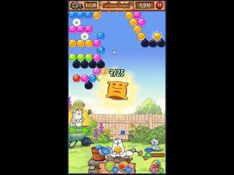 Simon's Cat Pop Time Level 591 - NO BOOSTERS 😺 | SKILLGAMING ✔️