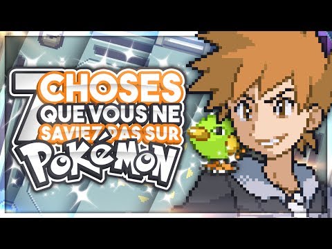 7 CHOSES QUE VOUS NE SAVIEZ PAS SUR POKÉMON - Saviez-vous que ? #10