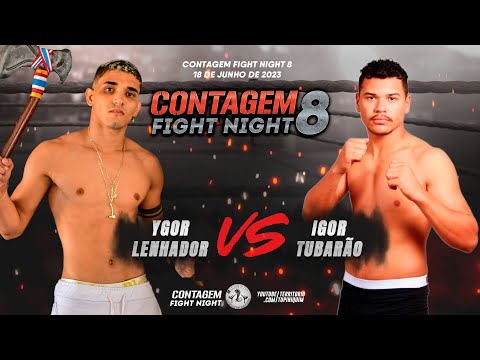 Lenhador vs Igor Tubarão - Contagem Fight Night 8