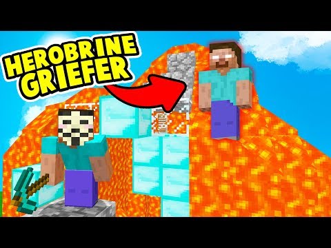 HO GRIFFATO UN HACKER IN CREATIVA! - HEROBRINE GRIEFER - Scherzi su Minecraft ITA