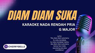 Download lagu Cherrybelle - Diam Diam Suka - Karaoke Nada Rendah Pria - G Major mp3