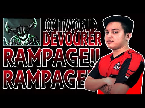 KARL - OUTWORLD DEVOURER GIVE HIM A RAMPAGE!! KARL GAMEPLAY