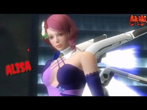 TEKKEN 6 Alisa Vs Azazel fight story battle