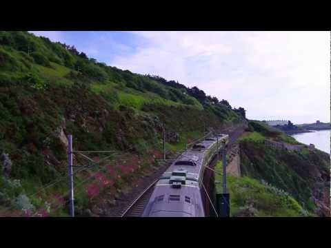 Dart trains number 8333 and 8640 - Dalkey, Dublin