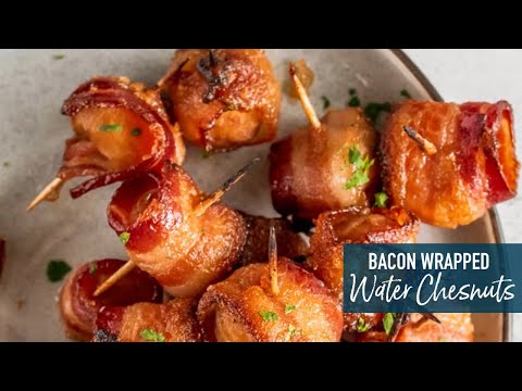 Bacon Wrapped Water Chestnuts!