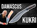 Forging a KUKRI | 100 Layers Damascus Knife | Martin Huber Knives