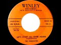1957 Paragons - Let’s Start All Over Again