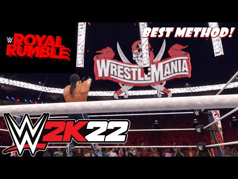WWE 2K22 - HOW TO WIN THE ROYAL RUMBLE (BEST METHOD UPDATED VERSION)