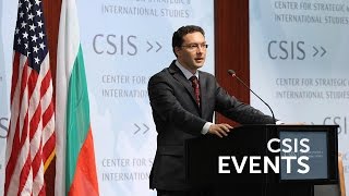 Statesmen's Forum: H.E. Daniel Mitov, Foreign Minister of Bulgaria