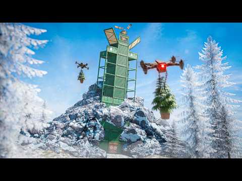 I Built the GREATEST GOD ROCK as a SOLO - Rust Movie