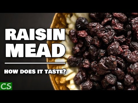 Raisin Mead Tasting