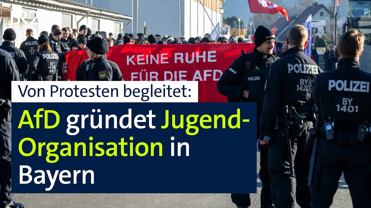 Greding: Gründungsversammlung der AfD-Jugend Bayern | BR24