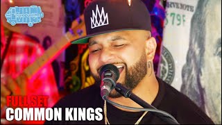 Common Kings band performs in a van on the streets of Los Angeles