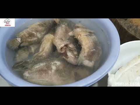 Cách nấu bánh đa cá rô thái bình 0981352838