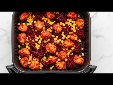 I Put Chicken, Beetroot & Corn in the Air Fryer 😱 WOW!