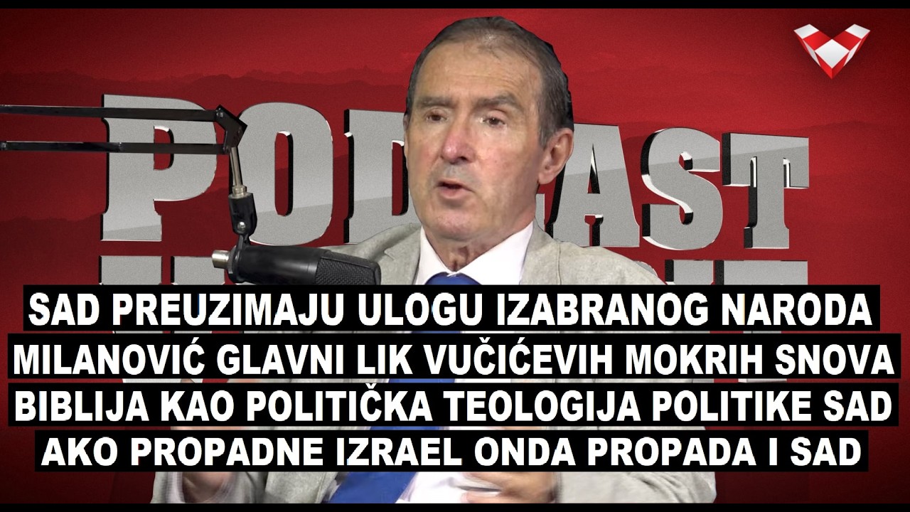 PODCAST VELEBIT - Sunić: Je li Milanović suverenist ili srpski špijun?