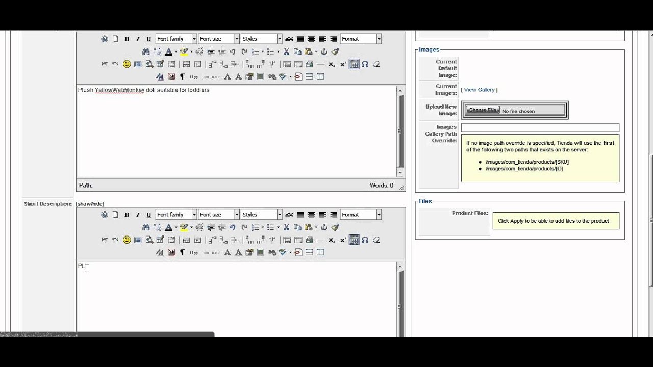 Adding a Product to your Tienda Website