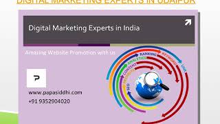 Digital Marketing Experts in Udaipur