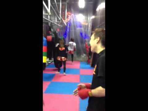 大原裕也根性サンドバック撃ち！