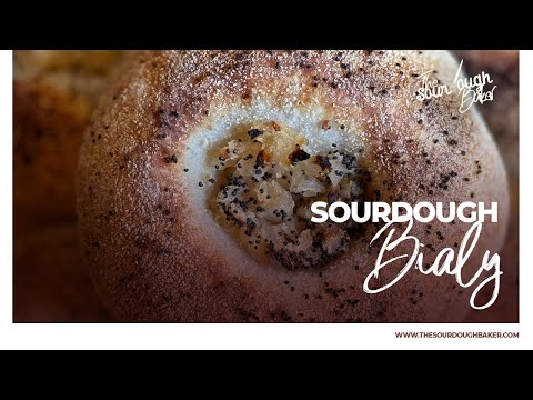 Sourdough Bialy (Full Recipe Video)