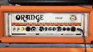 Video thumbnail for Orange CR120H Guitar Amplifier Review by Yothana Thanasak
