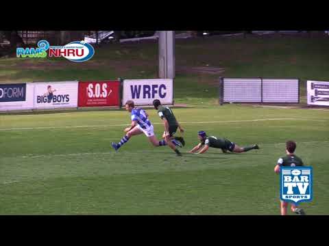 2017 RAMS NHRU Round 16 Premier 3 Highlights - Wanderers Vs  Merewether Carlton