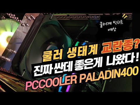 PCCOOLER PALADIN 400 CPU 쿨러 내돈내산 리뷰 [가성비 최강자]