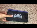 A VHS Tape I M Doing The Long And Normal VHS Opening And Closing 8 28 2021