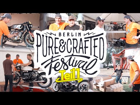 Pure & Crafted Festival 2022 in Berlin | Part 1 | SWT-SPORTS with BMW Motorrad Boxer at the start