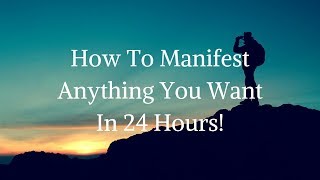 How To Ask The Universe & Get What You Want!