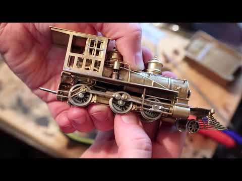How to convert a HO Kawai brass 2-6-0 to Sn3 Part 7