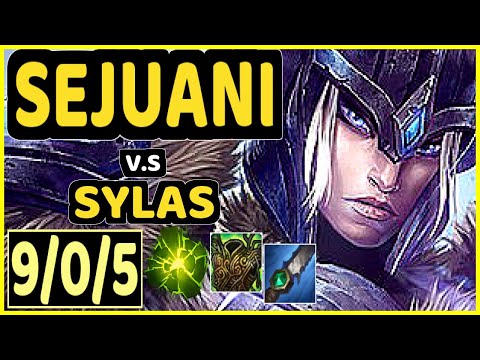 MAGIFELIX (SEJUANI) vs SYLAS - 9/0/5 KDA JUNGLE CHALLENGER GAMEPLAY - EUW
