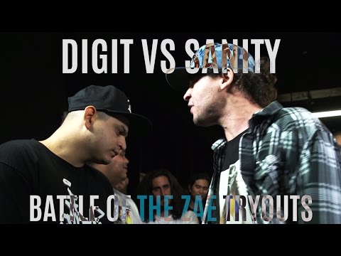 Digit vs Sanity - BOTZ TRYOUT