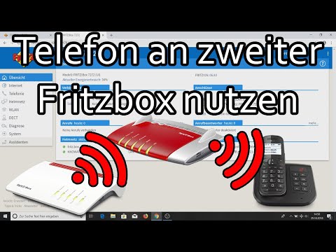 Setting up telephony on a second Fritzbox (WLAN Repeater)