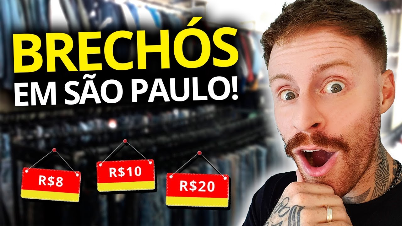 SHOPPING DAY em BRECHÓS: Fui pras ruas conhecer BRECHÓS MASCULINOS em SP!