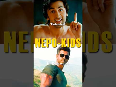 NEPOTISM IN BOLLYWOOD 😵