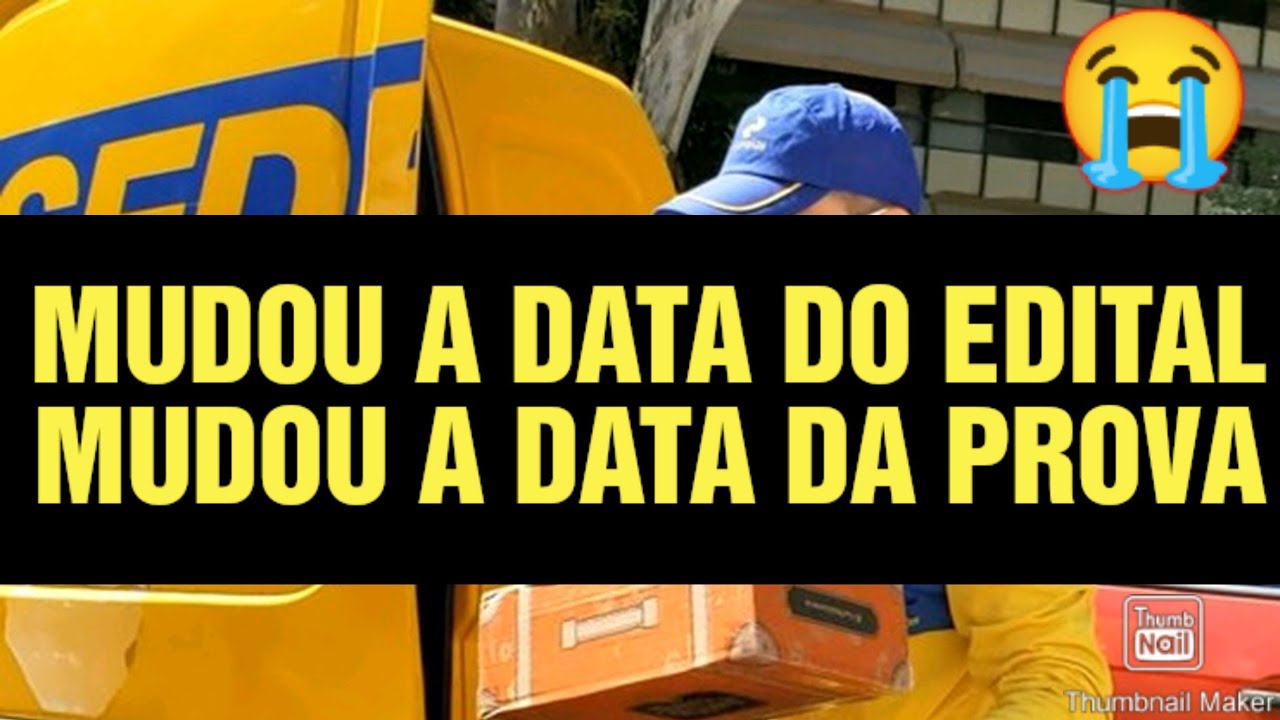 Concurso dos correios 2024 mudou a data do edital dos correios e da prova dos correios em 2024 #pm