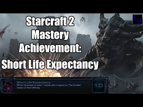 Short Life Expectancy | Starcraft 2 Mastery Achievement Guide | SC2 Heart of the Swarm Walkthrough