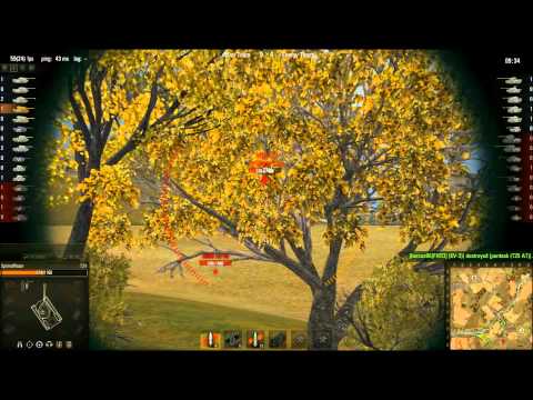 World of Tanks: AMX 13 75 gets mad because i sniped him