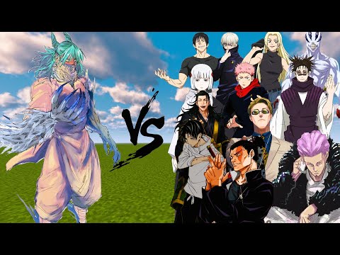 Ultimate Battle: Mr. Piglin vs All Jujutsu Kaisen!