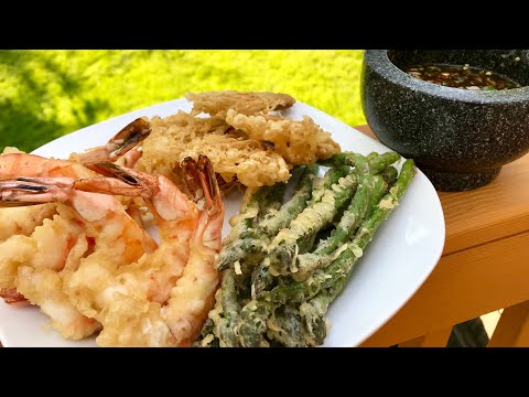 Tempura Tiger Prawns/Veggies in Thai Chili Sauce