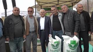 ureticinin en guclu destekcisi buyuksehirden 1 yilda 12 milyon tl lik tohum dagitti