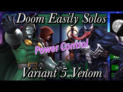 Doom Easily Solos Variant 5 Venom Boss - Marvel Contest Of Champions