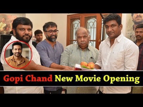 Gopi Chand New Movie Opening Event 