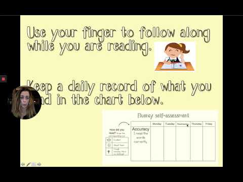 Oral Reading Fluency "I brush my teeth"