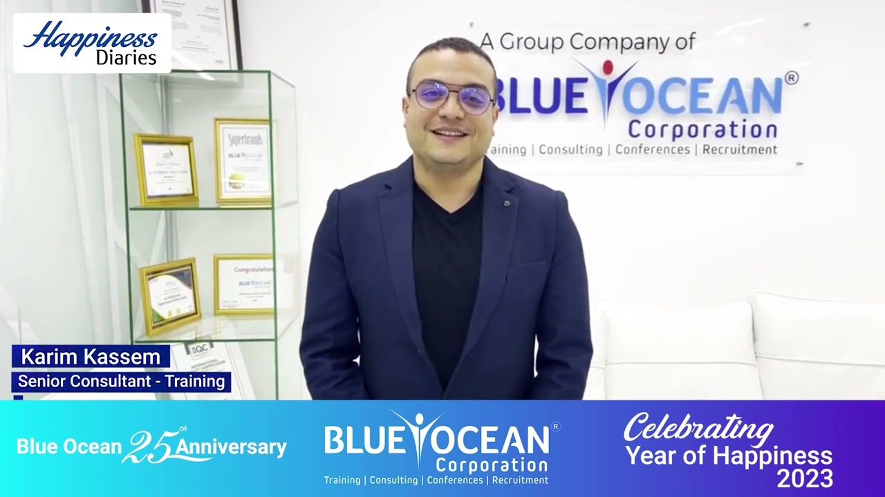 Blue Ocean Corporation Happiness Diaries 2023 - Karim Kassem