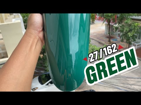 How to Spray Green 27/162 of Samurai Paint